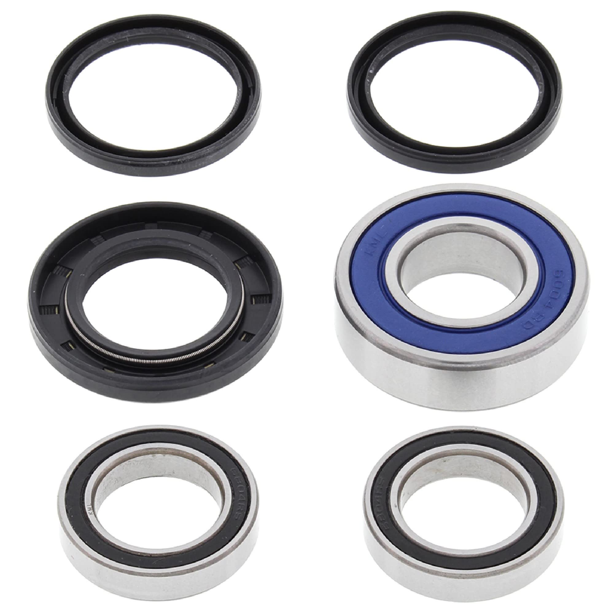 Amazon.com: All Balls Racing New All Balls Rear Wheel Bearing Kit